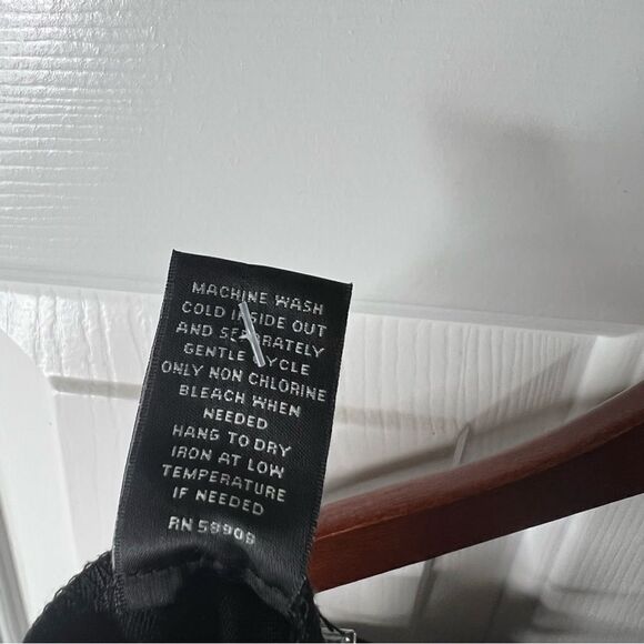 Investments 24W PARK AVE PullOn Straight Leg Stretch Black White Polka Dot NWT - Picture 7 of 7